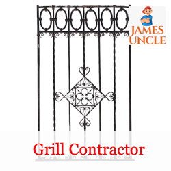 Grill Contractor Mr. Gopal Das in Chinsurah